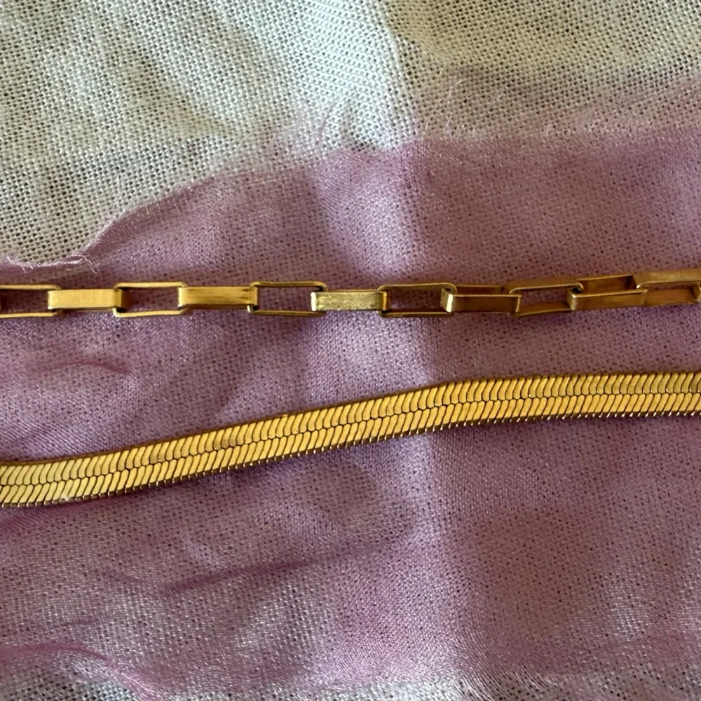 Madewell Gold Bracelet Set - Picture 4 of 5